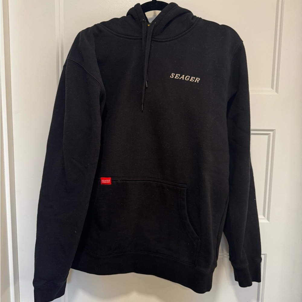 Seager Black Hoodie